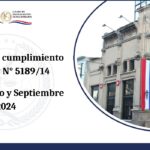 Cumplimiento 100% de la Ley N° 5189/14